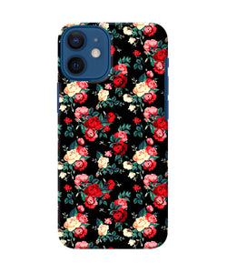 Rose Pattern Iphone 12 Mini Back Cover