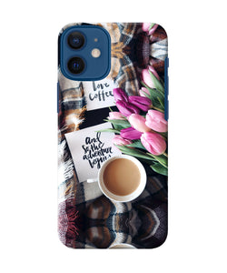 Love Coffee Quotes Iphone 12 Mini Back Cover