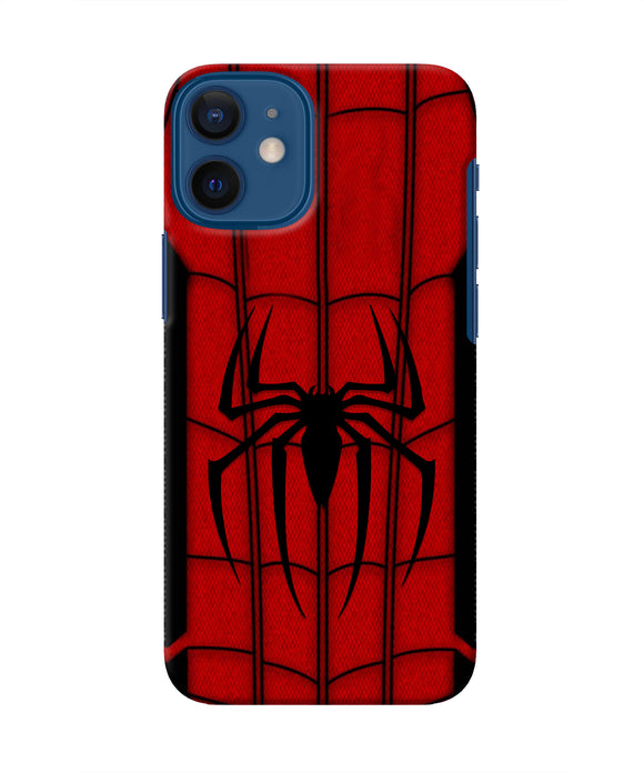 Spiderman Costume Iphone 12 Mini Real 4D Back Cover