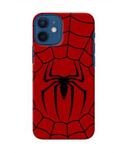 Spiderman Web Iphone 12 Mini Real 4D Back Cover