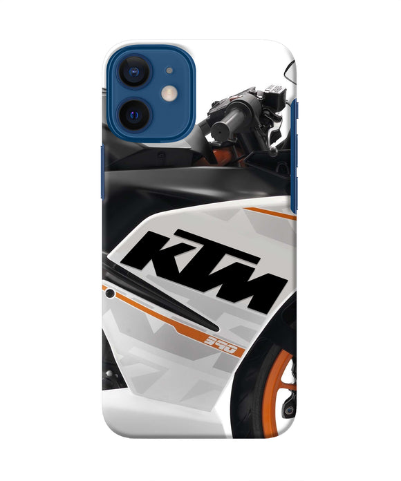 KTM Bike Iphone 12 Mini Real 4D Back Cover