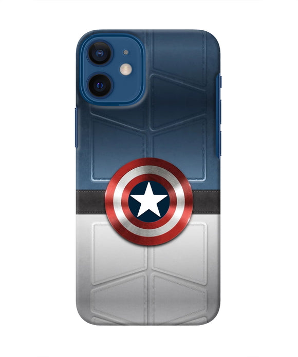 Captain America Suit Iphone 12 Mini Real 4D Back Cover