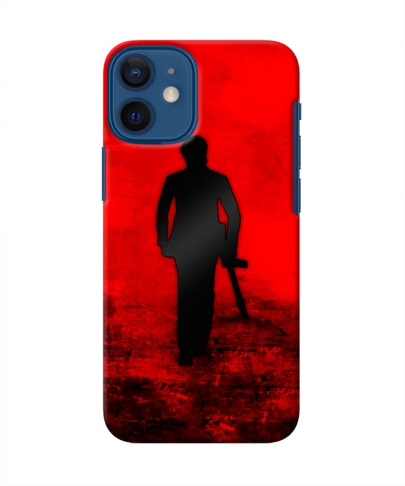 Rocky Bhai with Gun iPhone 12 Mini Real 4D Back Cover