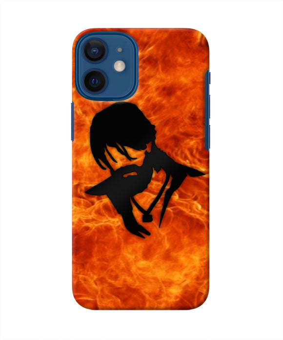 Rocky Bhai Face iPhone 12 Mini Real 4D Back Cover