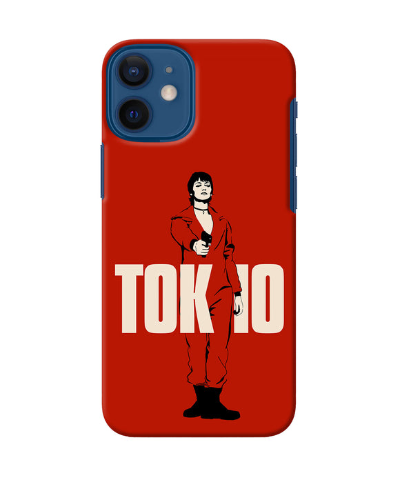 Money Heist Tokyo With Gun iPhone 12 Mini Back Cover