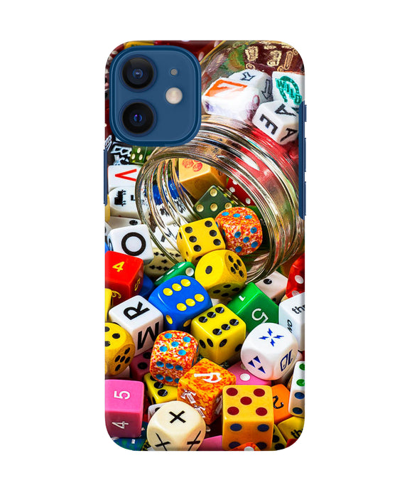 Colorful Dice iPhone 12 Mini Back Cover
