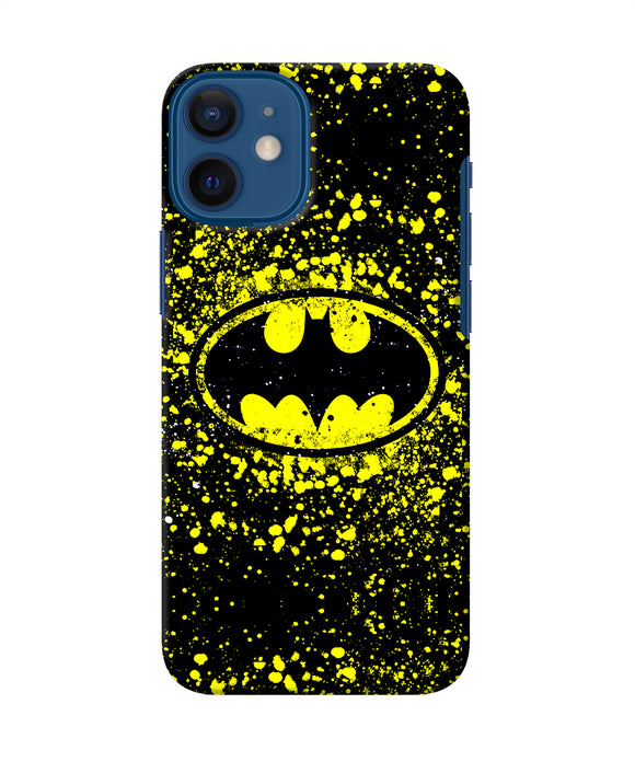Batman Last Knight Print Yellow Iphone 12 Mini Back Cover