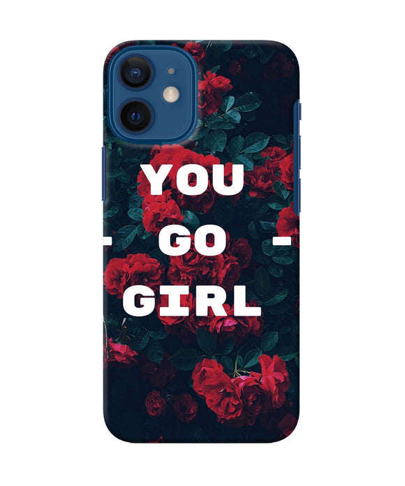 You Go Girl Iphone 12 Mini Back Cover