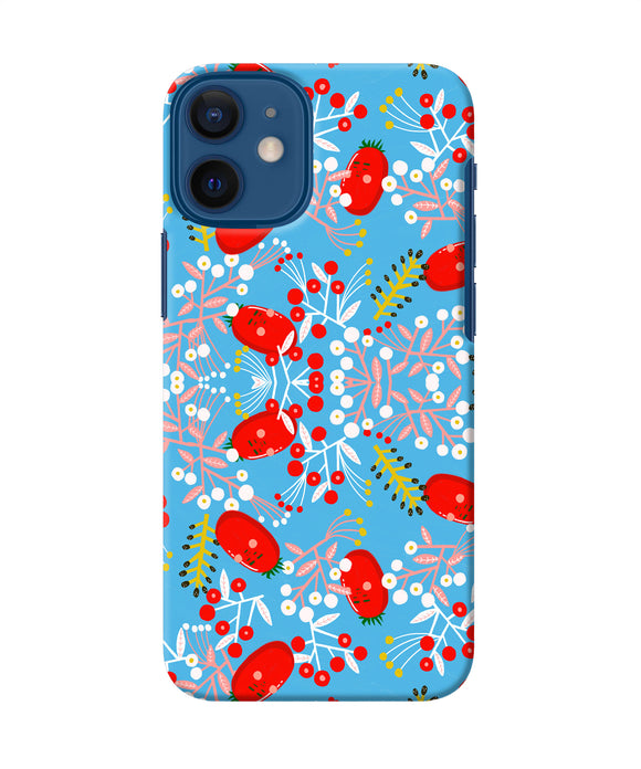 Small Red Animation Pattern Iphone 12 Mini Back Cover