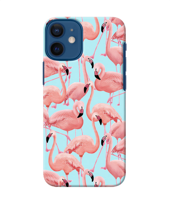 Abstract Sheer Bird Print Iphone 12 Mini Back Cover