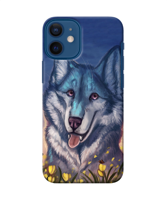 Cute Wolf Iphone 12 Mini Back Cover