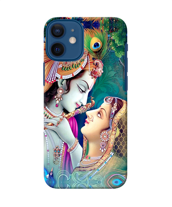 Lord Radha Krishna Paint Iphone 12 Mini Back Cover