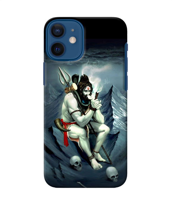 Lord Shiva Chillum Iphone 12 Mini Back Cover