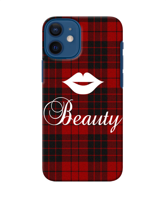 Beauty Red Square Iphone 12 Mini Back Cover