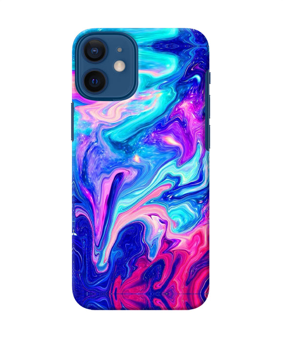 Abstract Colorful Water Iphone 12 Mini Back Cover