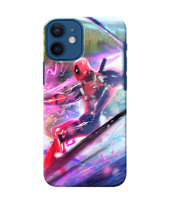 Deadpool Super Hero Iphone 12 Mini Back Cover