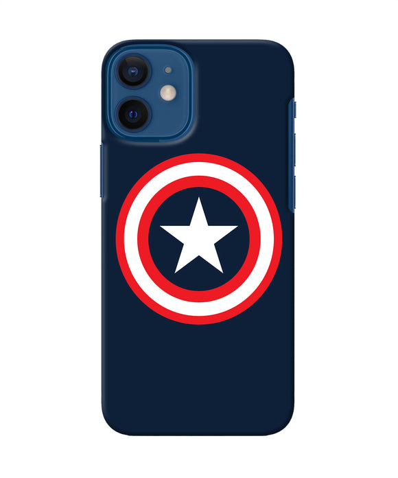 Captain America Logo Iphone 12 Mini Back Cover