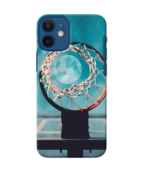 Basket Ball Moon Iphone 12 Mini Back Cover