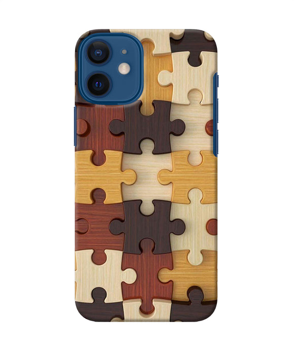 Wooden Puzzle Iphone 12 Mini Back Cover