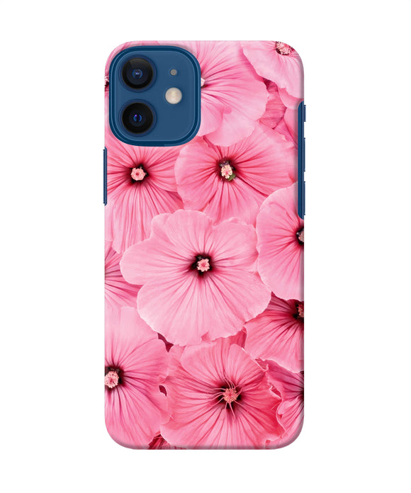 Pink Flowers Iphone 12 Mini Back Cover