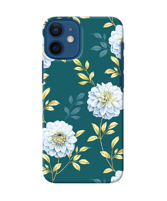 Flower Canvas Iphone 12 Mini Back Cover