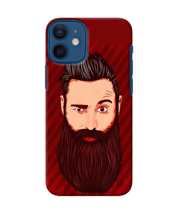 Beardo Character Iphone 12 Mini Back Cover