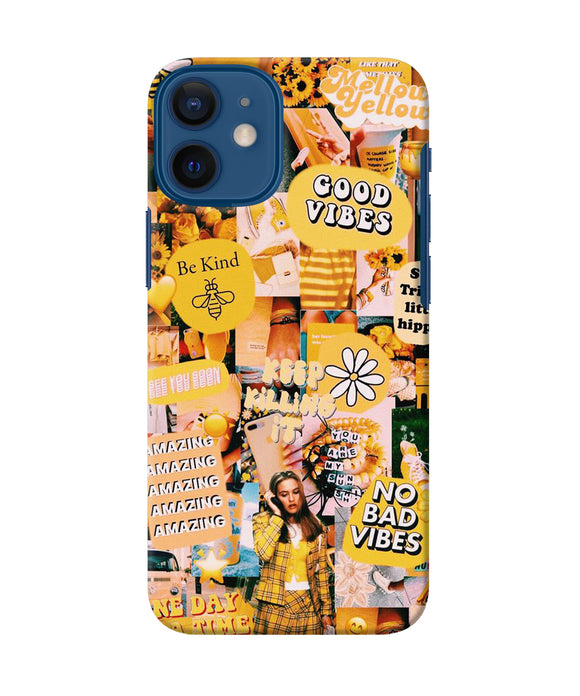 Good Vibes Poster Iphone 12 Mini Back Cover