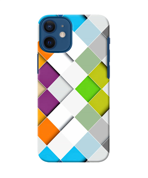 Abstract Color Box Iphone 12 Mini Back Cover