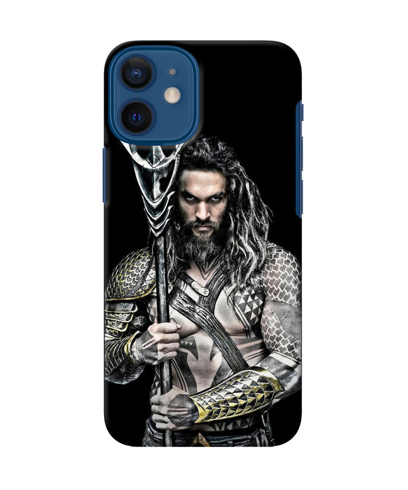 Aquaman Trident Black Iphone 12 Mini Back Cover