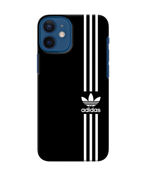 Adidas Strips Logo Iphone 12 Mini Back Cover