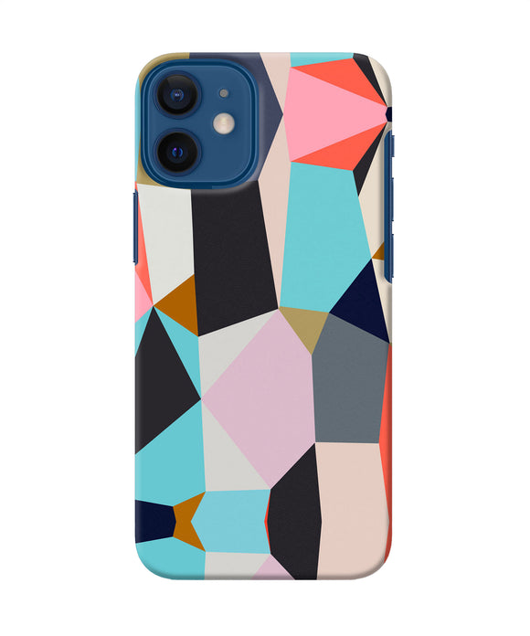 Abstract Colorful Shapes Iphone 12 Mini Back Cover