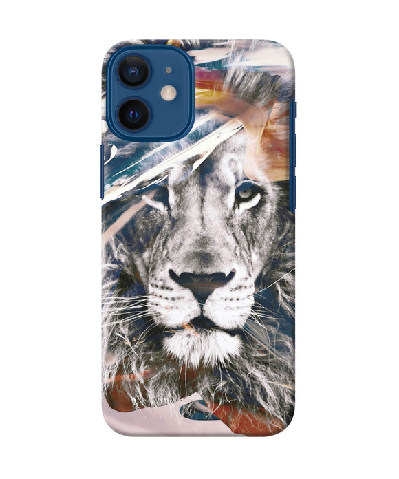 Lion Poster Iphone 12 Mini Back Cover