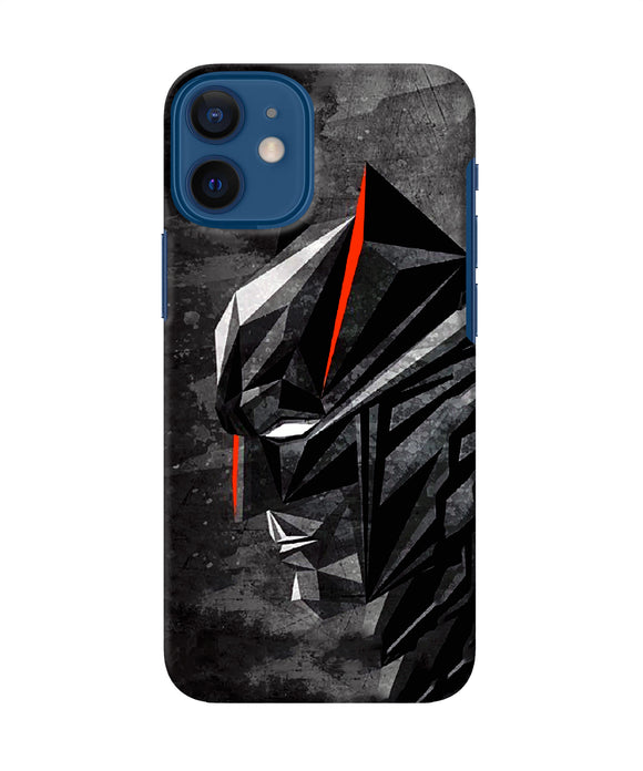 Batman Black Side Face Iphone 12 Mini Back Cover