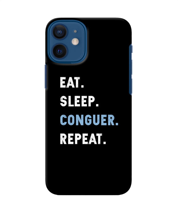 Eat Sleep Quote Iphone 12 Mini Back Cover