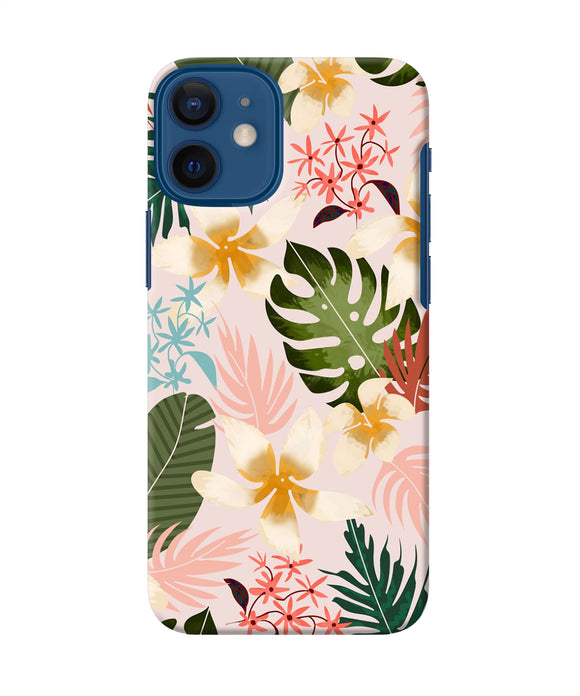 Leaf Print Iphone 12 Mini Back Cover