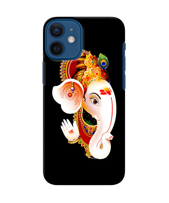 Lord Ganesh Face Iphone 12 Mini Back Cover
