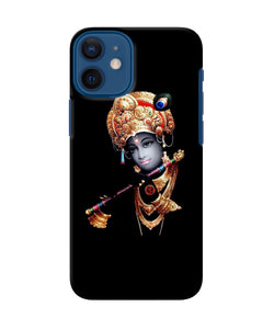 Lord Krishna With Fluet Iphone 12 Mini Back Cover