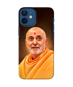 Pramukh Swami Painting Iphone 12 Mini Back Cover