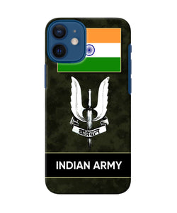 Indian Flag Balidan Logo Iphone 12 Mini Back Cover