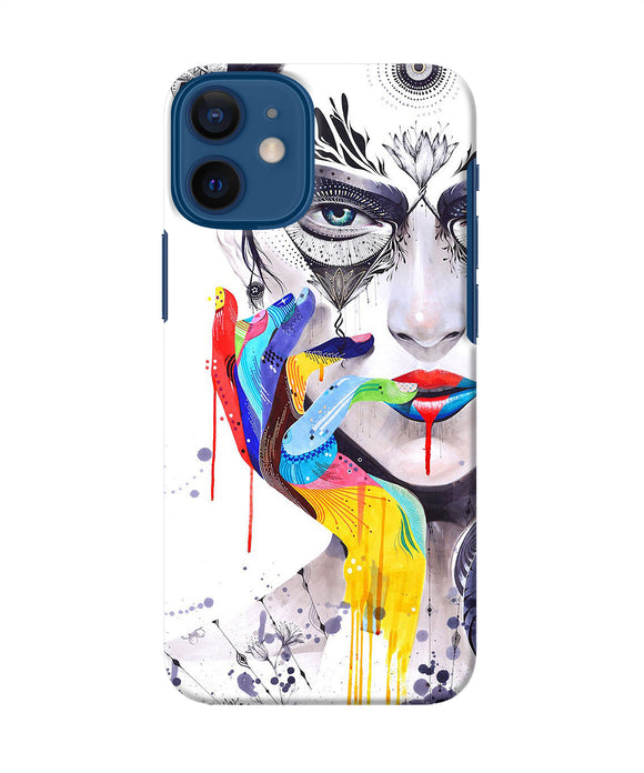 Girl Color Hand Iphone 12 Mini Back Cover