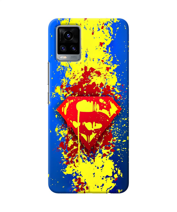 Superman logo Vivo V20 Back Cover