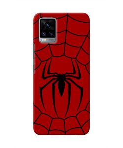 Spiderman Web Vivo V20 Real 4D Back Cover