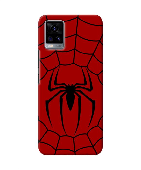 Spiderman Web Vivo V20 Real 4D Back Cover