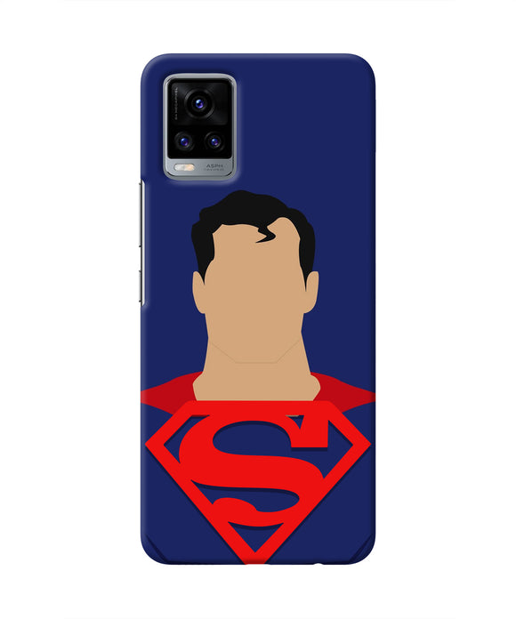 Superman Cape Vivo V20 Real 4D Back Cover