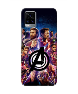 Avengers Superheroes Vivo V20 Real 4D Back Cover