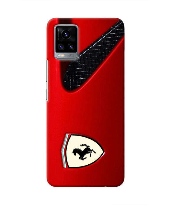 Ferrari Hood Vivo V20 Real 4D Back Cover