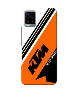 KTM Abstract Vivo V20 Real 4D Back Cover