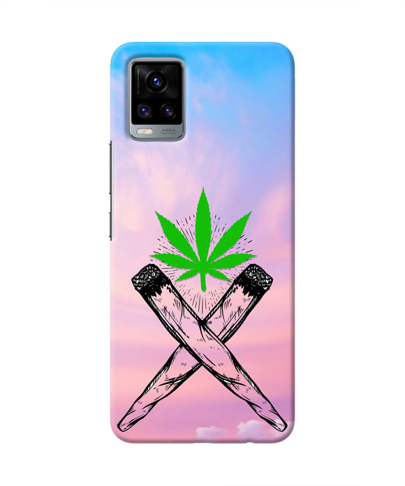 Weed Dreamy Vivo V20 Real 4D Back Cover