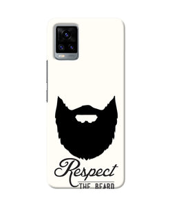 Respect the Beard Vivo V20 Real 4D Back Cover