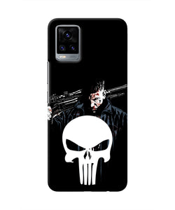 Punisher Character Vivo V20 Real 4D Back Cover